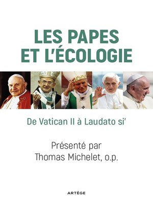 cover image of Les papes et l'écologie